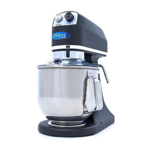 Planeetmenger - 7 L - Tot 2 Kg Deeg - Zwart Mat, Elektronische apparatuur, Keukenmixers, Nieuw, 3 snelheden of meer, 4 liter of meer