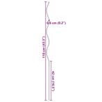 vidaXL Plantenstok spiraal 110 cm gegalvaniseerd staal 20 st, Verzenden