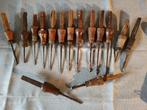 Werkgereedschap (15) - Set handboren Timmerman, Antiek en Kunst