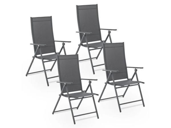 Veiling - Tuinstoel / Kampeerstoel Calena - Set van 4, Tuin en Terras, Tuinstoelen, Nieuw