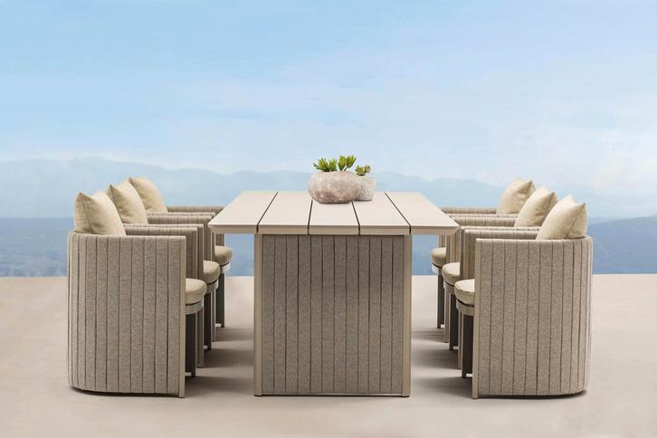 Tuinset - tuintafel met 8 stoelen - Nieuw (Tuinmeubelen), Tuin en Terras, Tuinsets en Loungesets, Nieuw, Ophalen of Verzenden