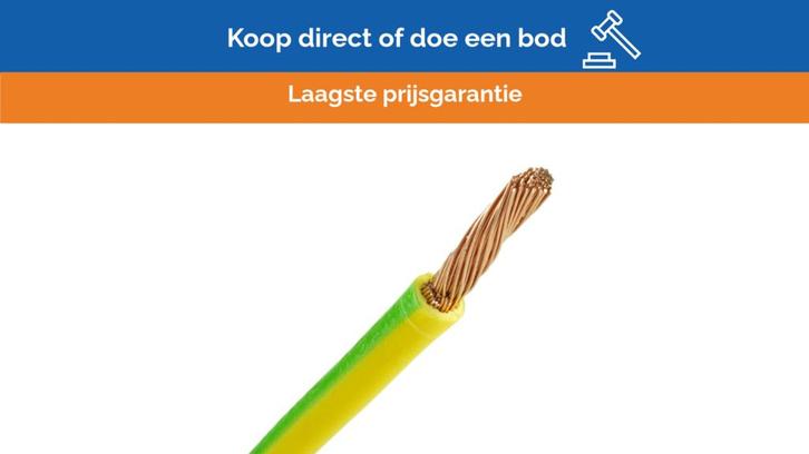 Bieden: Eupen Earth Wire Vobst Electrical Wire 2.5mm Yellow, Sports nautiques & Bateaux, Instruments de navigation & Électronique maritime