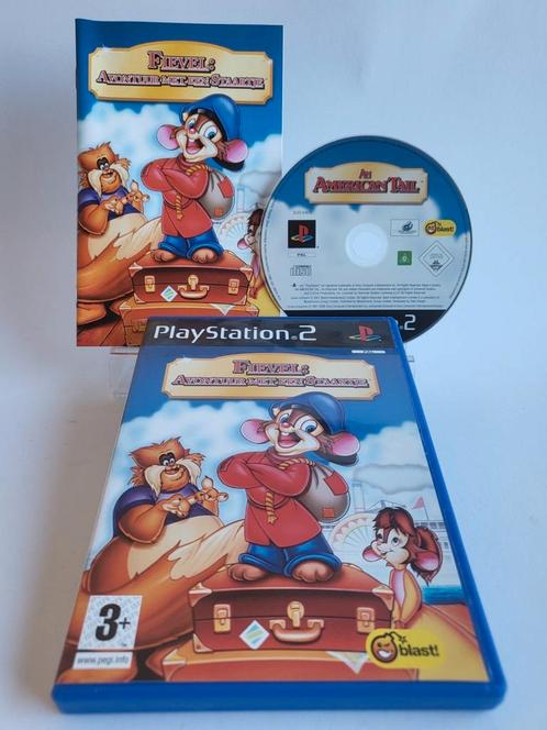 Fievel: Avontuur met een Staartje Playstation 2, Games en Spelcomputers, Games | Sony PlayStation 2, Zo goed als nieuw, Ophalen of Verzenden