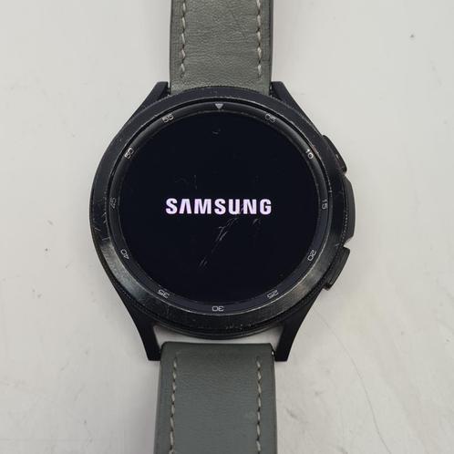 Samsung Galaxy Watch Classic 4 SM-R890 Zwart Incl. Lader..., Handtassen en Accessoires, Smartwatches, Nieuw, Ophalen of Verzenden