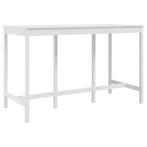 Bartafel Massief Grenen Wit | OP = OP | Koopje!, Huis en Inrichting, Tafels | Eettafels, 50 tot 100 cm, Verzenden, 150 tot 200 cm