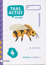 Taal Actief versie 5 Werkboek A Spelling (thema 1-4) groep 4, Verzenden, Nieuw