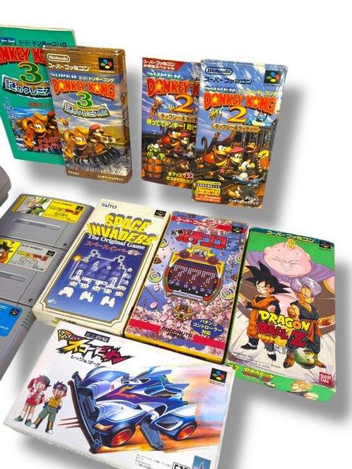 Nintendo - Super Famicom (Japanese SNES) - with 9 games and, Games en Spelcomputers, Spelcomputers | Overige Accessoires