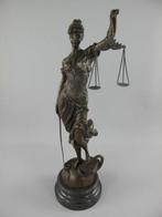 sculptuur, Vrouwe van Justitie - 40 cm - Brons, Antiek en Kunst, Curiosa en Brocante