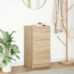 vidaXL Dressoir 37,5x35x76cm bewerkt hout sonoma, Huis en Inrichting, Kasten | Dressoirs, Verzenden, Nieuw