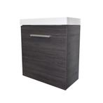 BWS Fonteinkast Emma 50x25x50cm Met Wastafel Links En Rechts, Doe-het-zelf en Bouw, Ophalen of Verzenden, Nieuw, Bad