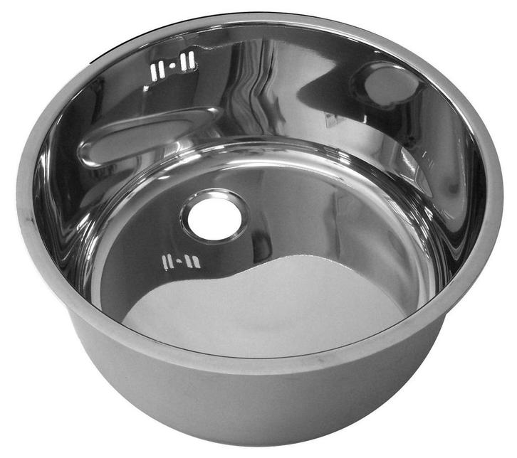 Spoelbak | RVS | In-/Onderbouw | Ø380x180(h)mm CombiSteel, Zakelijke goederen, Horeca | Keukenapparatuur, Nieuw in verpakking