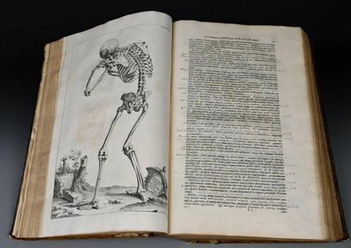 Andreas Vesalius - Opera omnia anatomica & chirurgica - 1725, Antiek en Kunst, Antiek | Boeken en Manuscripten