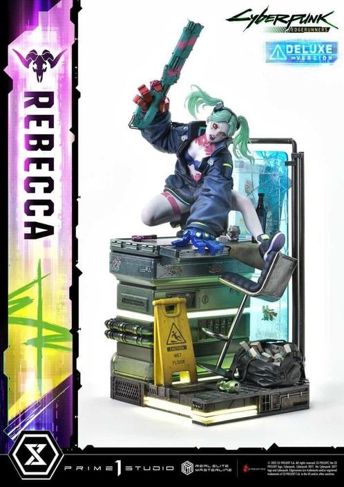 Cyberpunk: Edgerunners Real Elite Masterline Series Statue 1, Verzamelen, Film en Tv, Ophalen of Verzenden