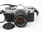 Canon AE 1 + Canon FD 1.8 50mm Analoge camera, Audio, Tv en Foto, Nieuw