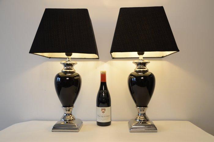 Lampe de table (2) - Paire de lampes de table élégantes -, Antiquités & Art, Art | Objets design