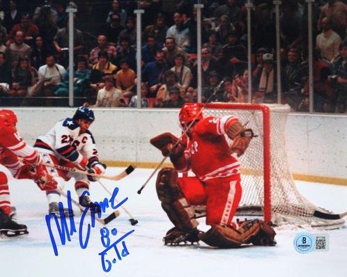 Jeux Olympique 1980 - Mike Eruzione - Foto, Verzamelen, Overige Verzamelen