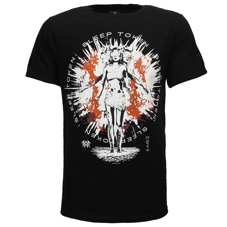Sleep Token Rain Band T-Shirt - Officiële Merchandise, Kleding | Heren, T-shirts