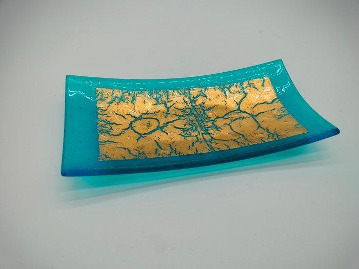 Vitra - Asbak - oro - Muranoglas, Antiek en Kunst, Antiek | Glaswerk en Kristal