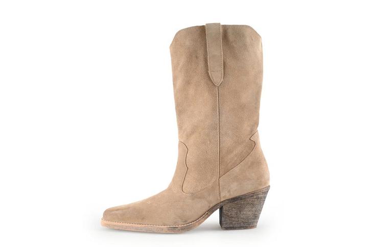 Bronx Cowboy laarzen in maat 39 Beige, Kleding | Dames, Schoenen, Beige, Gedragen, Verzenden
