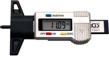 Bgs Technic Bandenprofielmeter, digitaal, Verzenden
