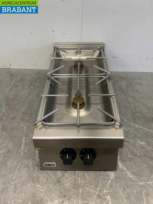 RVS Zanussi 2 pits Opzet fornuis gasfornuis 40 cm Horeca, Zakelijke goederen, Horeca | Keukenapparatuur, Ophalen of Verzenden