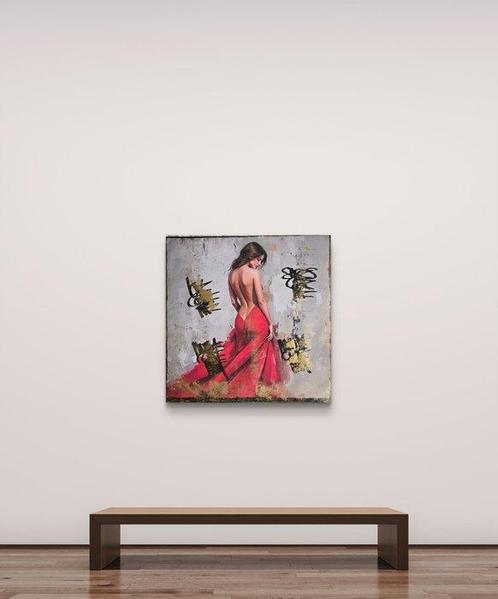 Nicole Lubbers - Her Walk, Her Rules XL, Antiek en Kunst, Kunst | Schilderijen | Modern