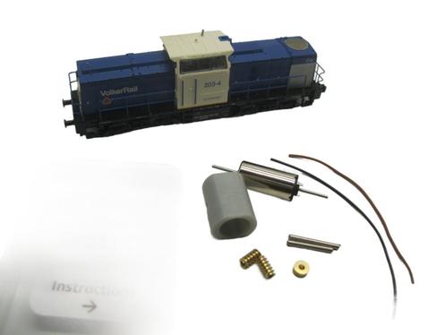 micromotor NF011C ombouwkit voor Fleischmann V110 DR, DR, Hobby & Loisirs créatifs, Trains miniatures | Échelle N, Envoi