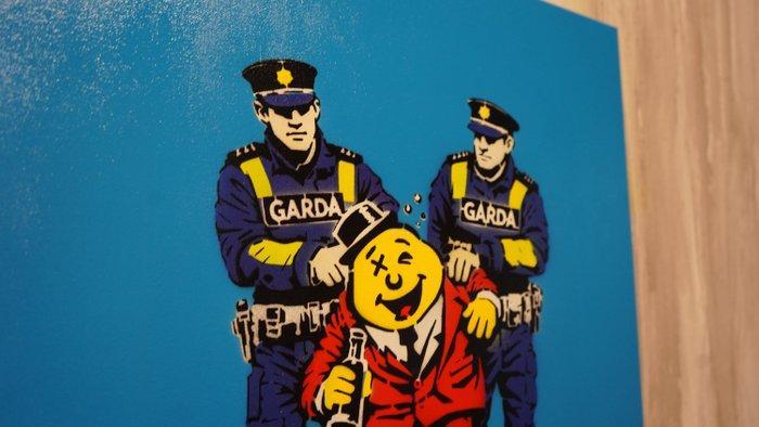 TINKICKER - Mr. Tayto (Blue), Antiek en Kunst, Kunst | Schilderijen | Modern