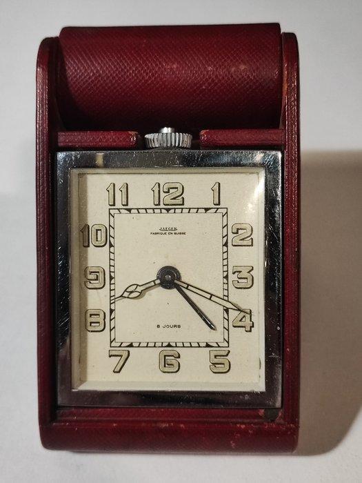 Klok - Jaeger-LeCoultre - Vintage Staal - 1960-1970 - Wekker, Antiek en Kunst, Antiek | Klokken