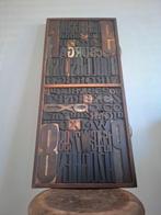 Blocs dimpression (112) - Pays-Bas - Letterbak drukletters, Antiek en Kunst
