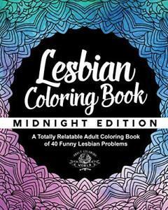Lesbian Coloring Book: A Totally Relatable Adult Coloring, Boeken, Overige Boeken, Zo goed als nieuw, Verzenden