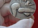 Espagne. Silver medal 1975 Salvador Dali - Rhinoceros (Sans