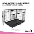 MaxxPet Hondenbench met schuifdeur zijkant 122x76x84cm, Ophalen of Verzenden, Nieuw