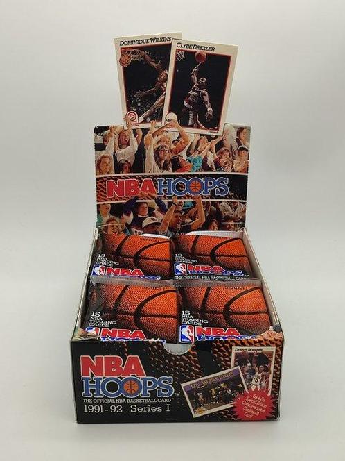 1991/92 - NBA Hoops - Basketball Cards Series 1 - 10 Pack, Hobby en Vrije tijd, Verzamelkaartspellen | Overige