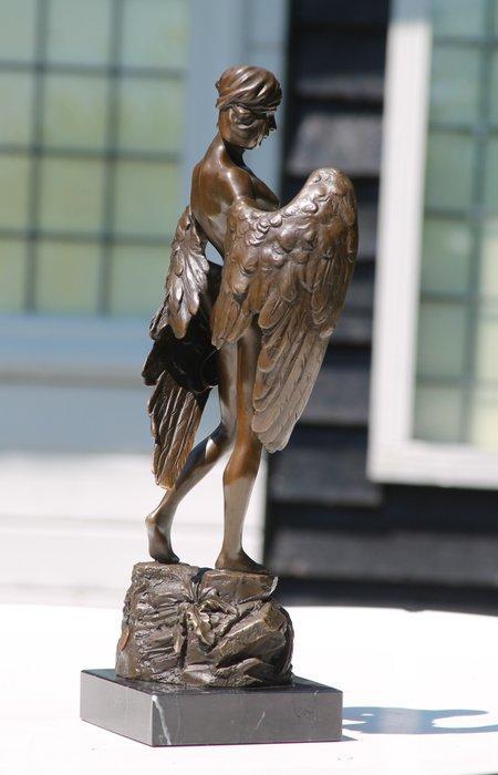 a. gilbert - sculptuur, icarus - 41 cm - Brons, Antiquités & Art, Art | Objets design