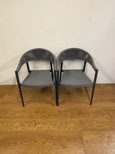 Set ZGAN Terrasstoelen - S3930- Vintage/Café, Tuin en Terras, Aarde en Mest, Ophalen