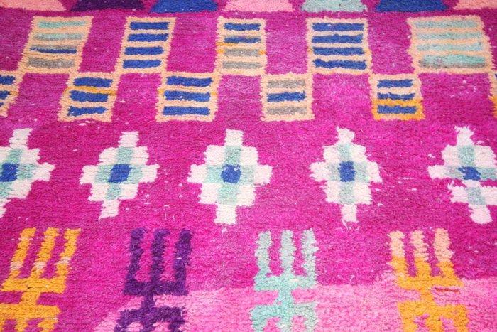 Marokkaans handgemaakt wollen kamertapijt in abrash roze, 10, Antiek en Kunst, Kunst | Designobjecten