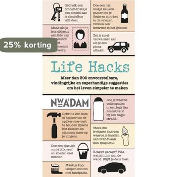 Life hacks 9789046819531 Machteld Smid, Verzenden, Machteld Smid