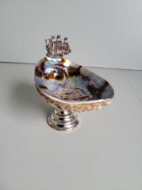 sculptuur, Abalone Silber Schalle - Kropp Otto - 1890er - 13, Antiquités & Art, Antiquités | Argent & Or