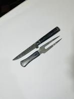 Keukenmes - Japanse fileermes en vork — keuken- en