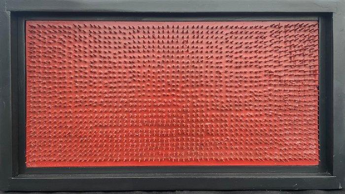 Bernard Aubertin (1934-2015) - Tableau clous, Antiek en Kunst, Kunst | Designobjecten