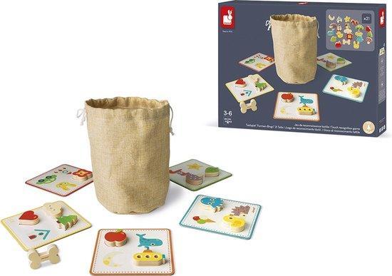 Janod Ik Leer - Memo Touch Herkenningsspel - Om De Tastz..., Kinderen en Baby's, Speelgoed | Educatief en Creatief, Nieuw, Verzenden