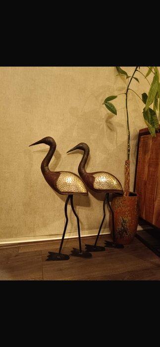 [Pair of cranes] - 20e eeuw, Antiquités & Art, Curiosités & Brocante