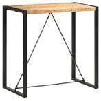vidaXL Table de bar 110x60x110 cm Bois de manguier massif