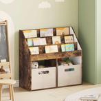 vidaXL Kinderboekenplank Rook Eiken 72,5 x 29,5 x 69 cm, Maison & Meubles, Accessoires pour la Maison | Porte-journaux & Porte-revues