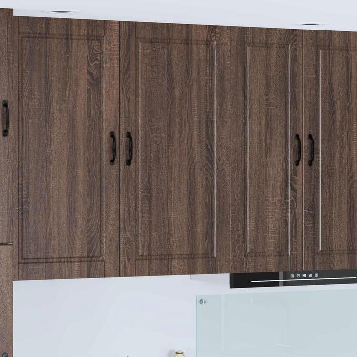 vidaXL Keuken Kast met plank Bruin Eiken 50 x 31 x 100 cm, Huis en Inrichting, Kasten | Overige, Nieuw, Verzenden