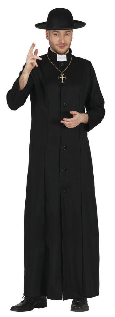 Priester Kostuum Heren, Kleding | Heren, Carnavalskleding en Feestkleding, Nieuw, Verzenden