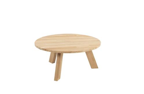 4 Seasons Outdoor Cosmic teak loungetafel met blad Ø 78 cm *, Tuin en Terras, Tuinsets en Loungesets