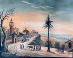 Europese school (XX) - Paesaggio, Antiek en Kunst, Kunst | Schilderijen | Klassiek