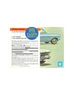 1965 OPEL KADETT B COUPÉ BROCHURE NEDERLANDS, Boeken, Ophalen of Verzenden, Nieuw